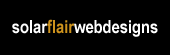 Solar Flair Web Design Logo